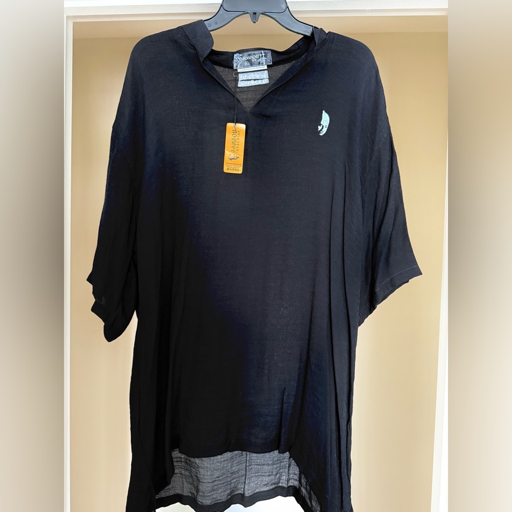 Unisex Black Tunic